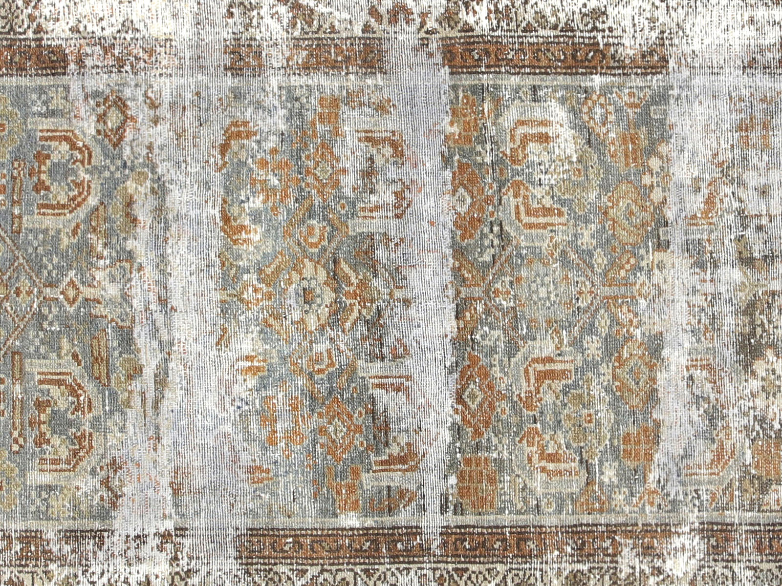 Semi Antique Persian Melayer Runner - 2'11" x 12'2"