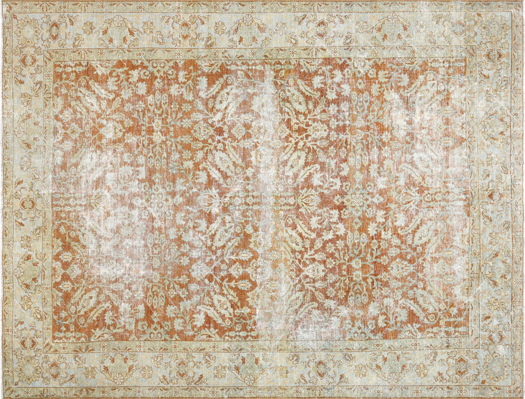 Semi Antique Persian Tabriz 9'3" x 12'0"
