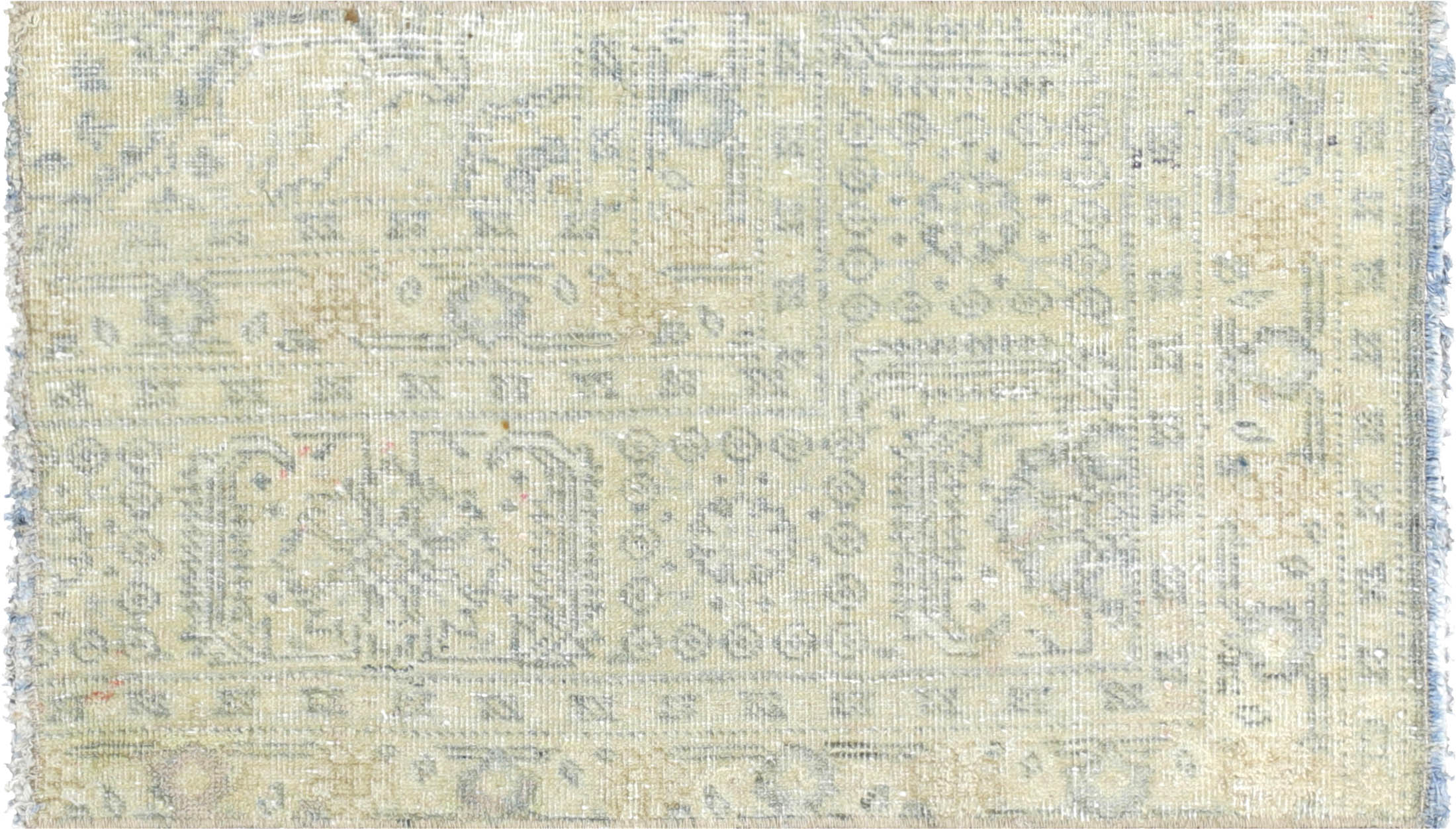 Semi Antique Persian Tabriz Yastic - 1'4" x 2'3"