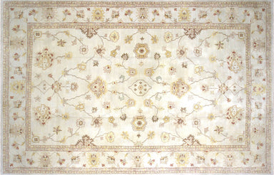 Recently Woven Turkish Oushak Carpet - 13'10" x 21'10"