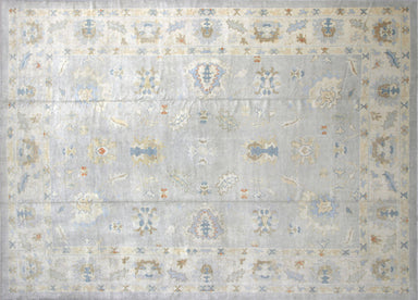 Recently Woven Turkish Oushak Carpet - 12' x 16'5"