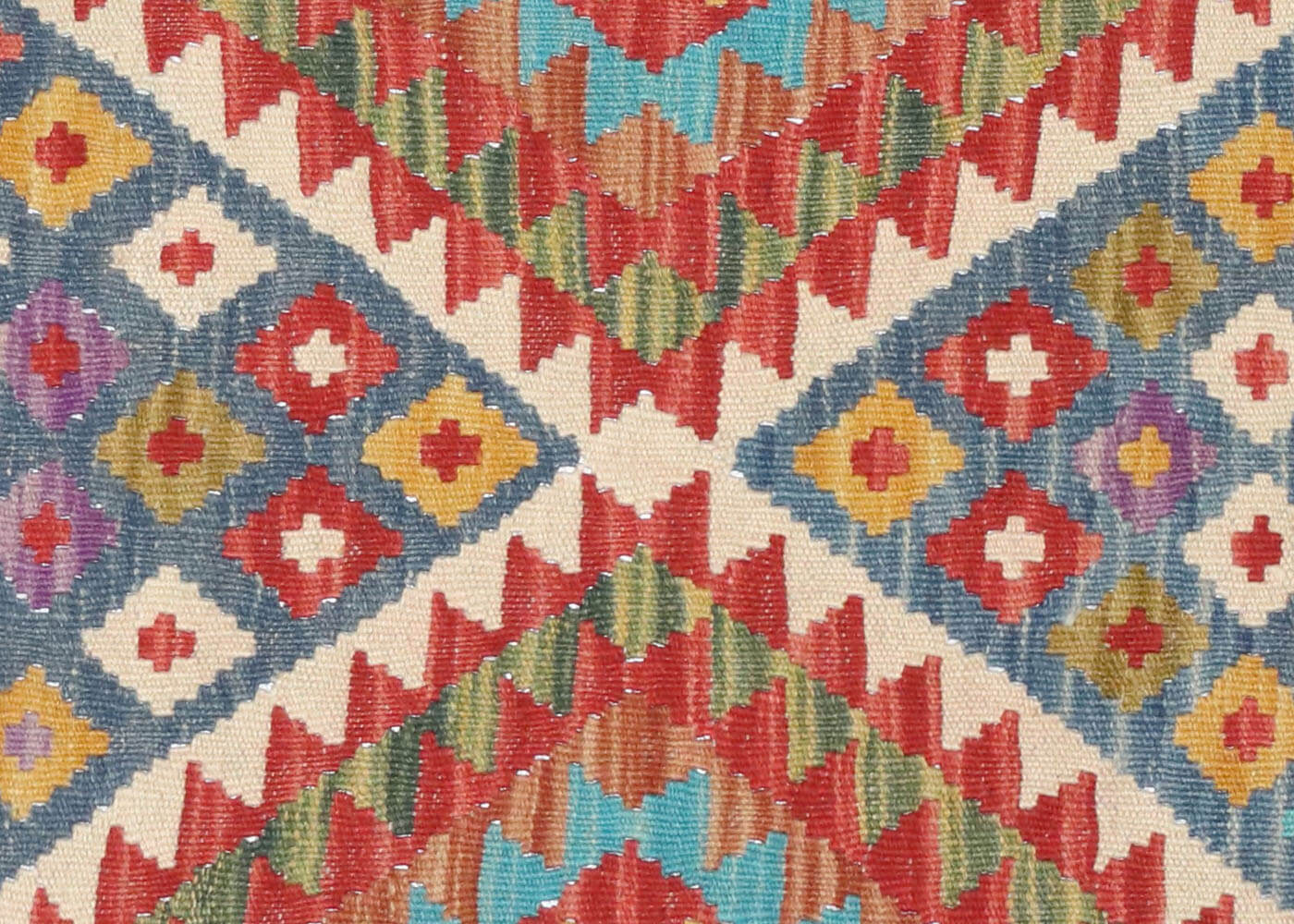 Vintage Afghan Maimana Kilim - 3'6" x 4'8"