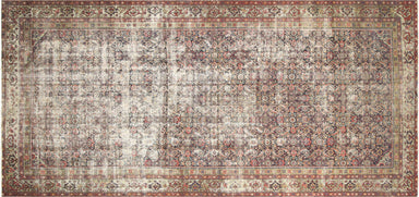 Semi Antique Persian Mahal Rug - 7'8" x 16'4"