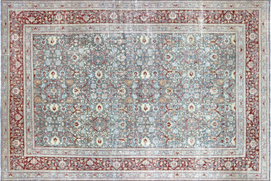 Semi Antique Persian Tabriz Rug - 10' x 14'9"