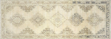 Vintage Turkish Oushak Carpet - 4'7" x 12'9"