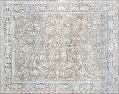 Semi Antique Persian Mahal Rug - 9'5" x 11'11