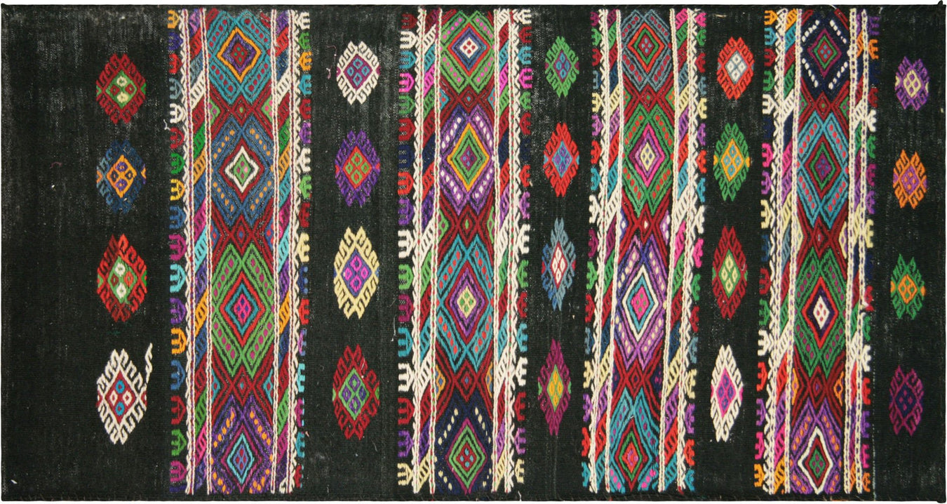 Vintage handwoven floor cushion