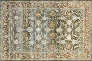 Vintage handwoven rugs from Iran