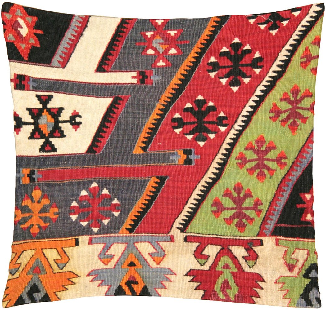 A collection of accessories, from pillows to saddlebags.