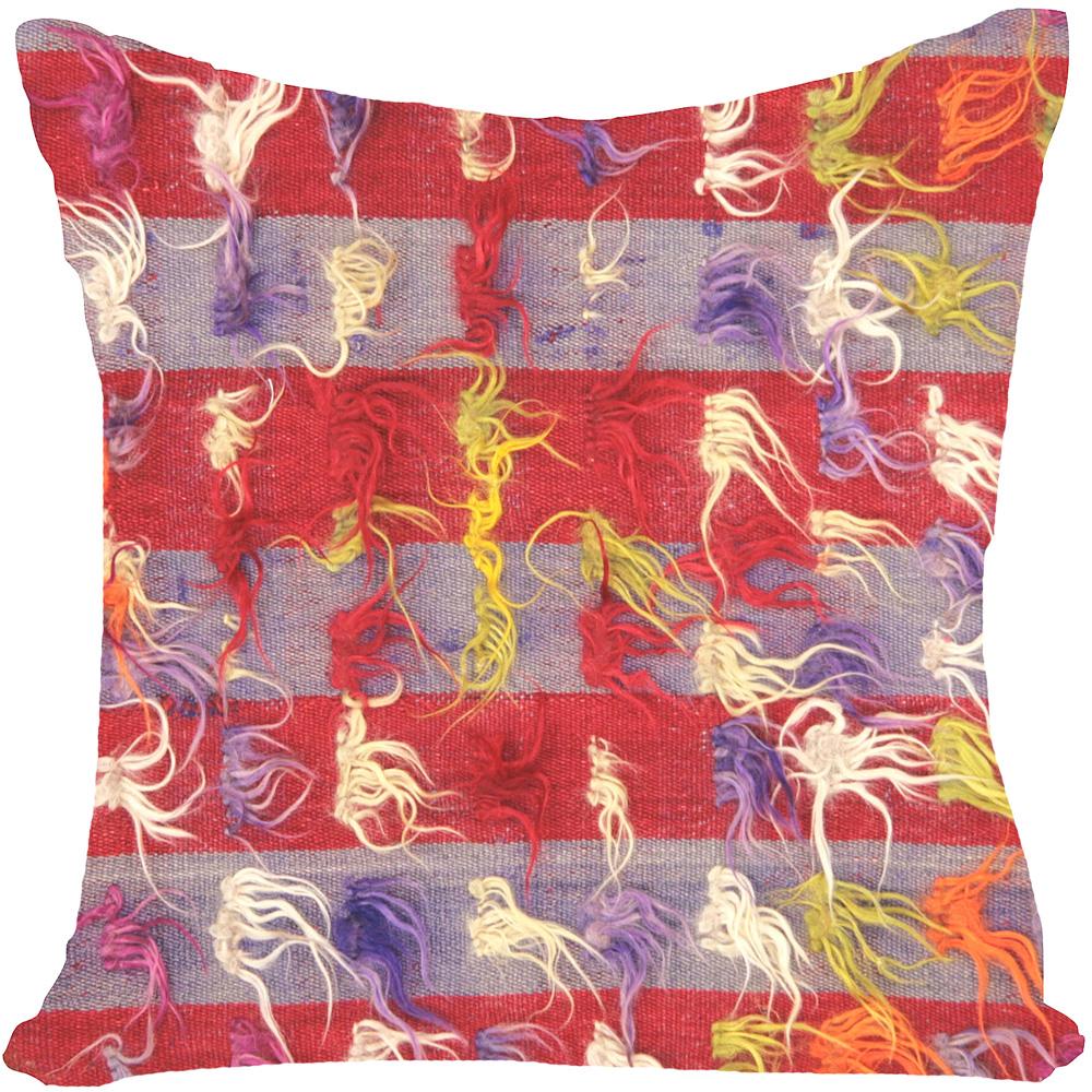Tulu Pillow with a Kilim base