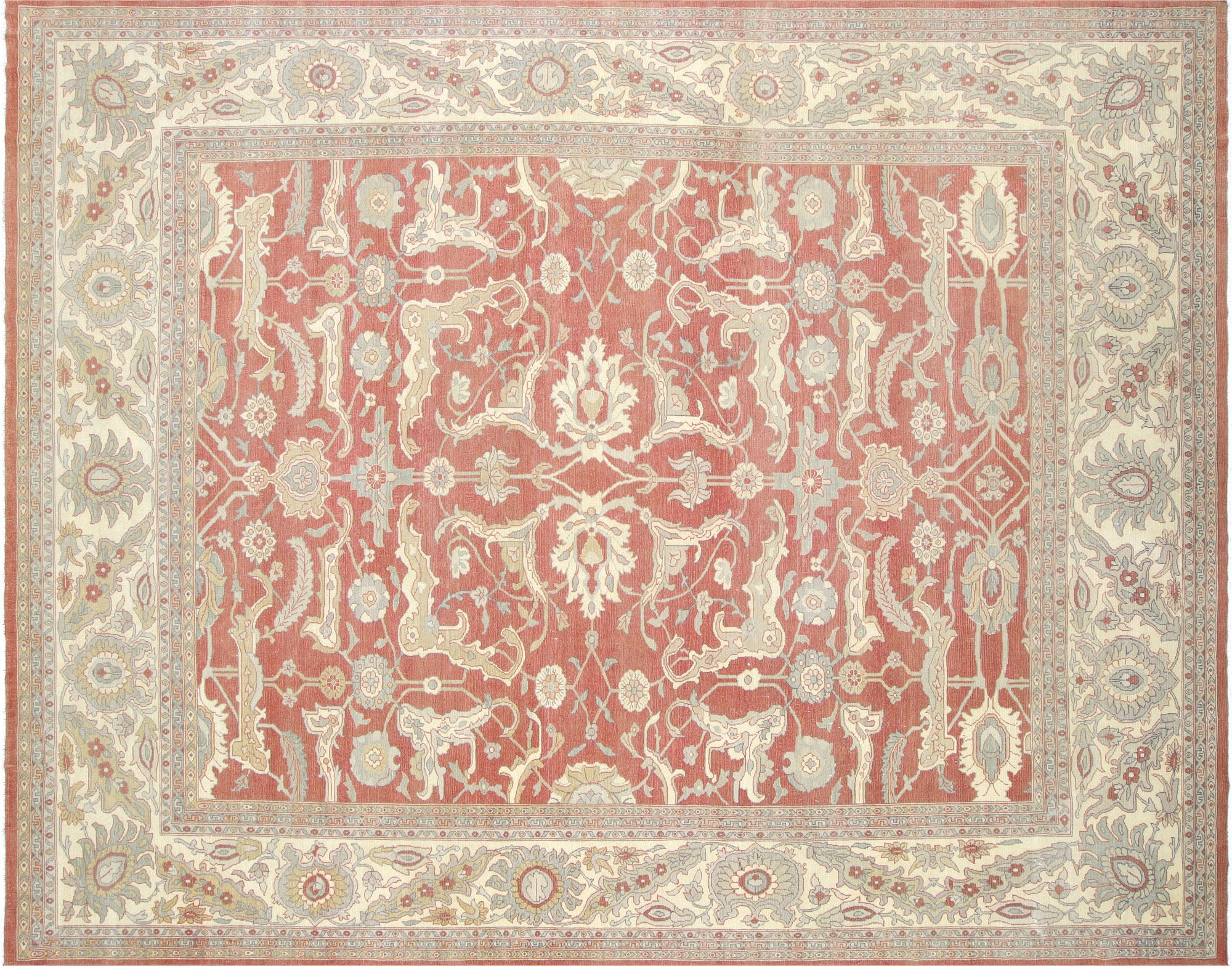 Recently Woven Egyptian Sultanabad Carpet - 12'4" x 15'7"