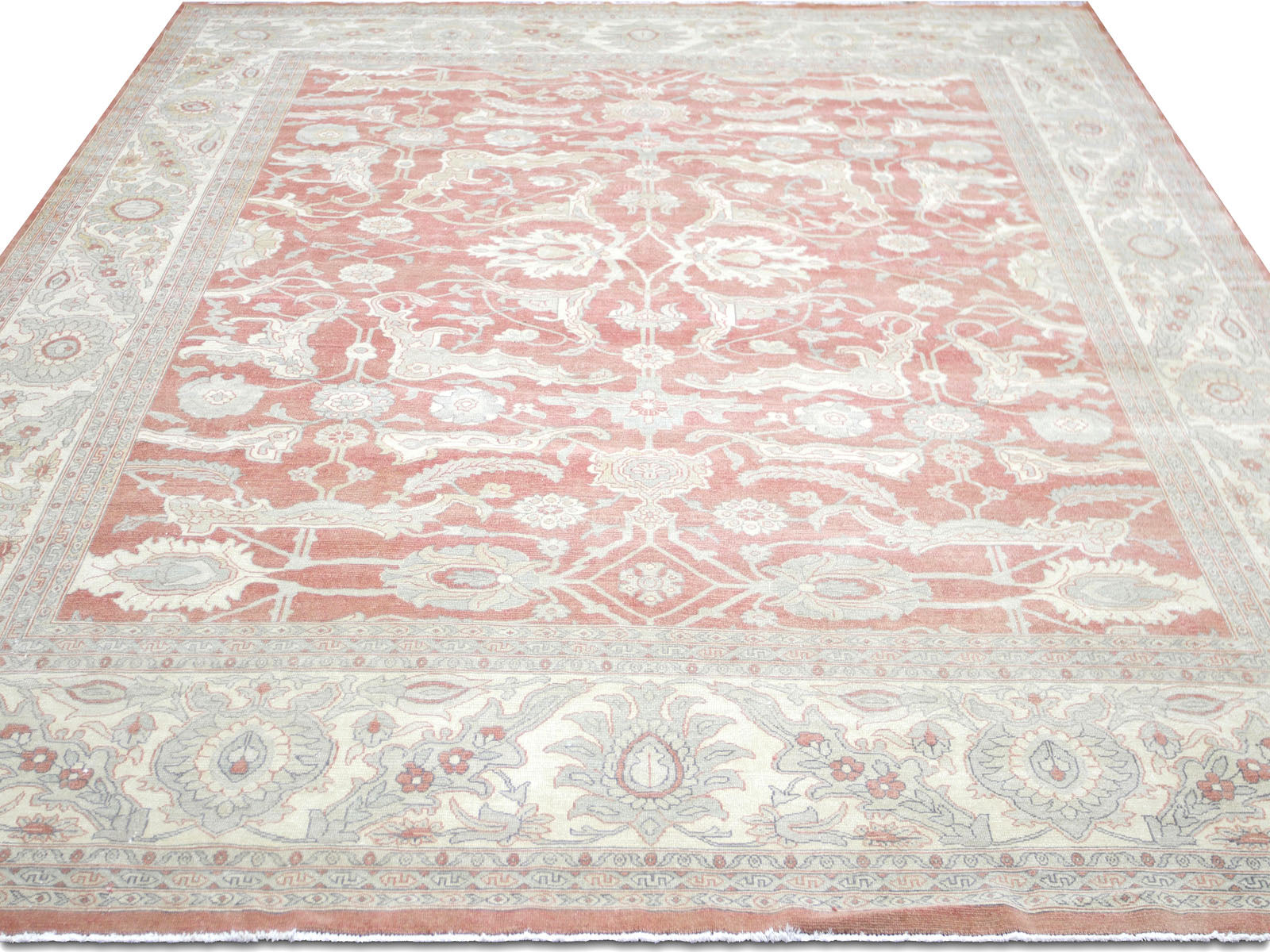 Vintage Egyptian Sultanabad Rug - 12'4" x 15'7"