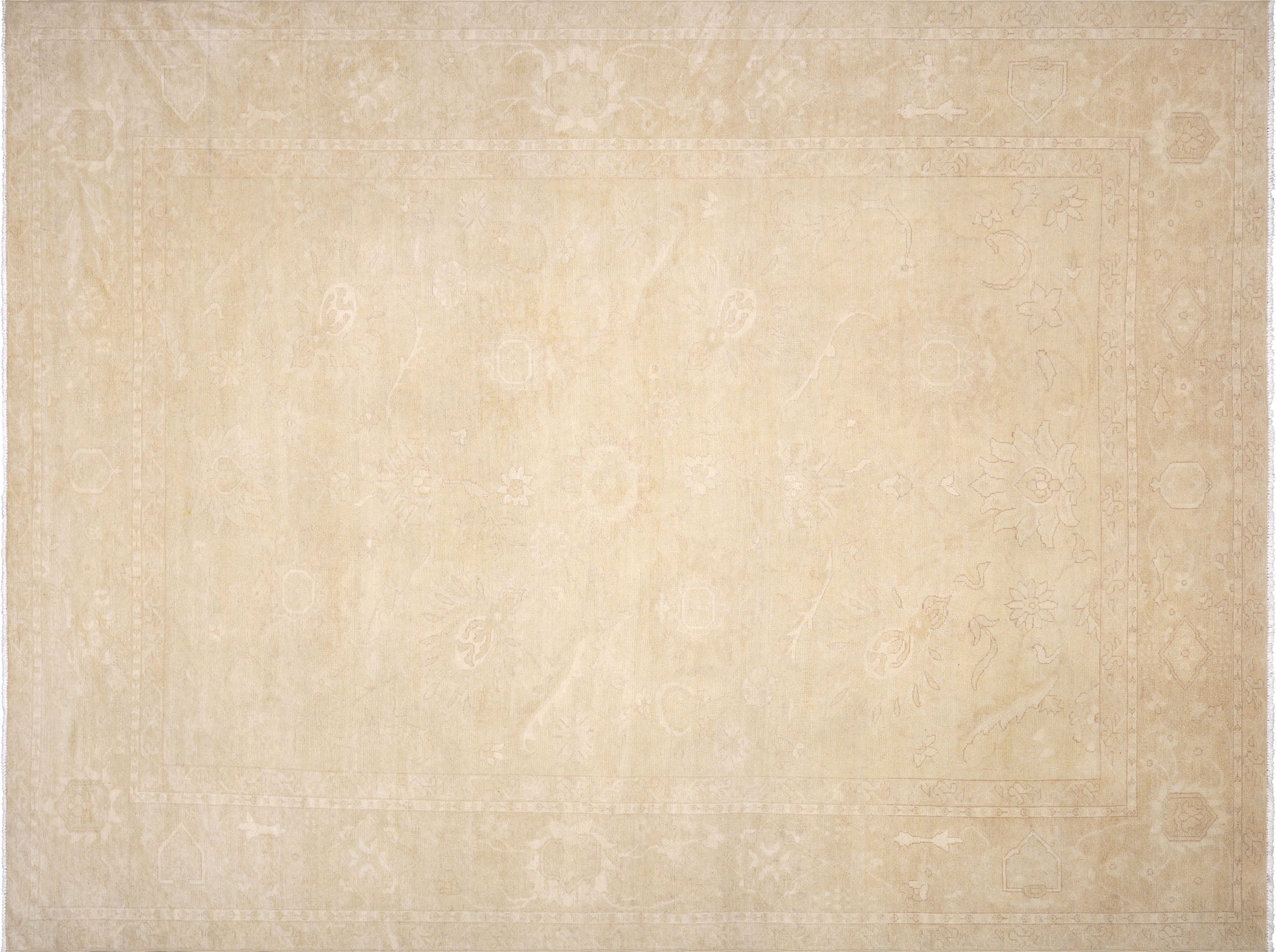 Vintage Egyptian Sultanabad Rug - 10'6" x 14'2" - 001155