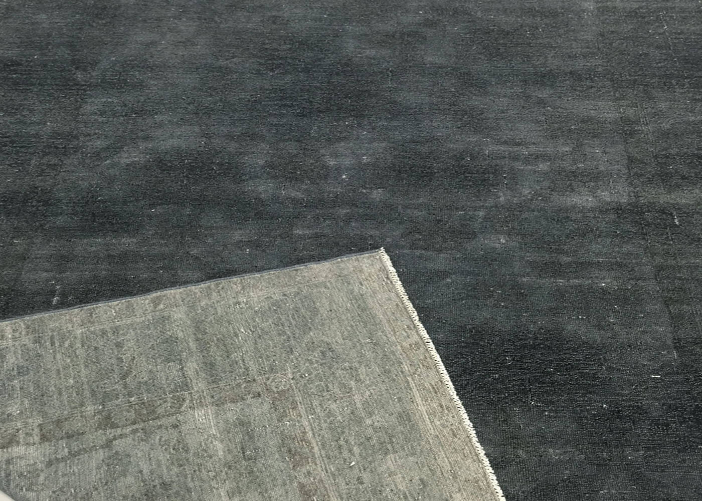 Vintage Egyptian OverDyed Rug - 6'3" x 9'4" - 001214