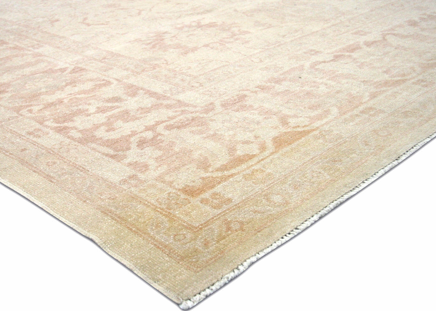 Vintage Turkish Oushak Rug - 9' x 11'2" - 001317