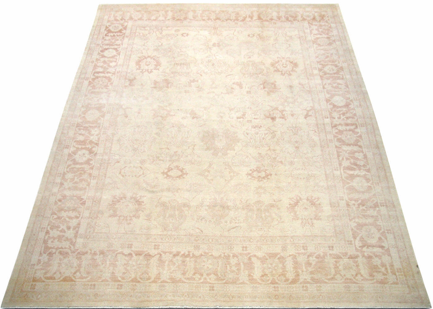 Vintage Turkish Oushak Rug - 9' x 11'2" - 001317