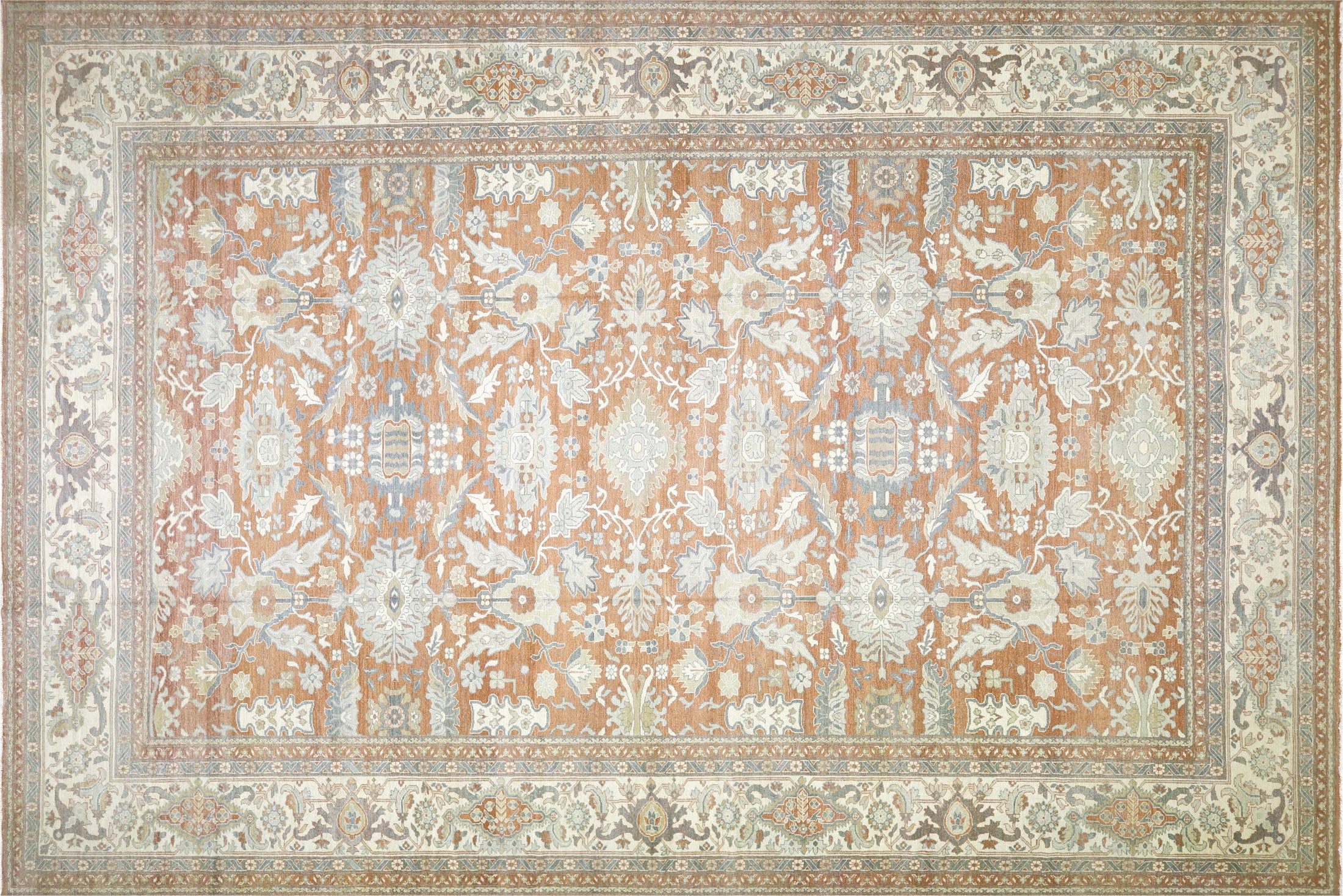 Vintage Egyptian Sultanabad Rug - 13'1" x 19'4"