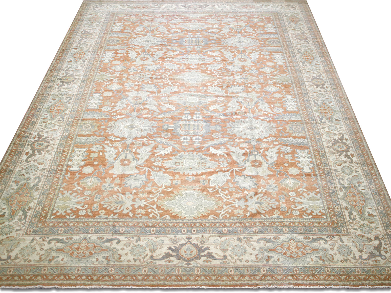 Vintage Egyptian Sultanabad Rug - 13'1" x 19'4" - 001706