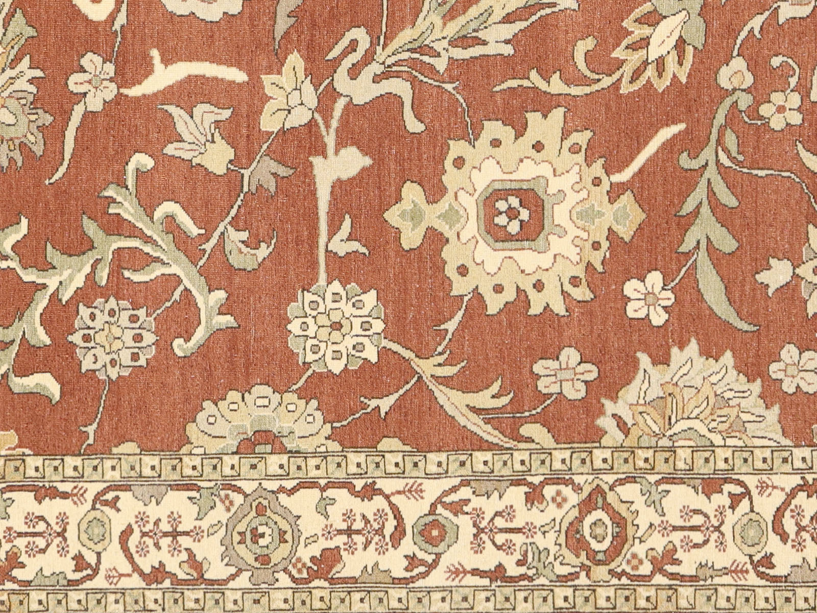 Vintage Egyptian Sultanabad Rug - 6'5" x 18' - 001715