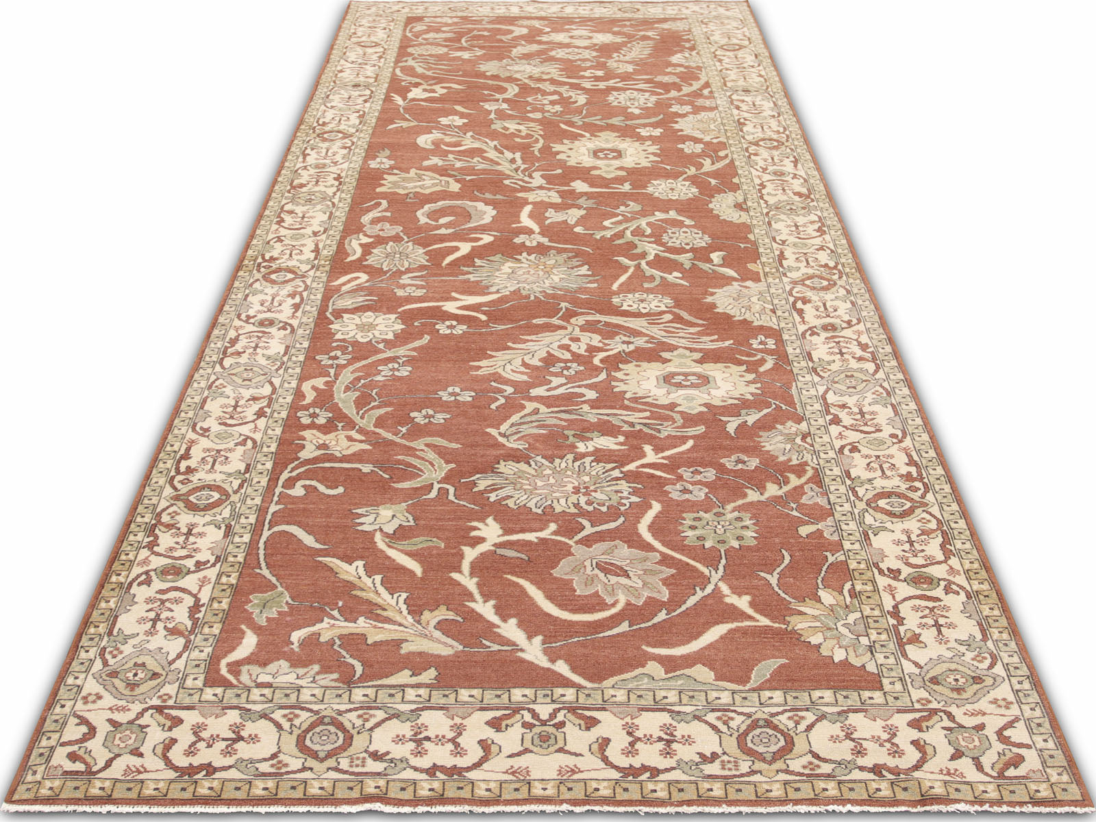 Vintage Egyptian Sultanabad Rug - 6'5" x 18' - 001715