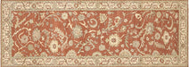 Vintage Egyptian Mahal Rug in Red tones and an All Over pattern. Measuring 6 feet 5 inches x 18 feet 0 inches – SKU 001715
