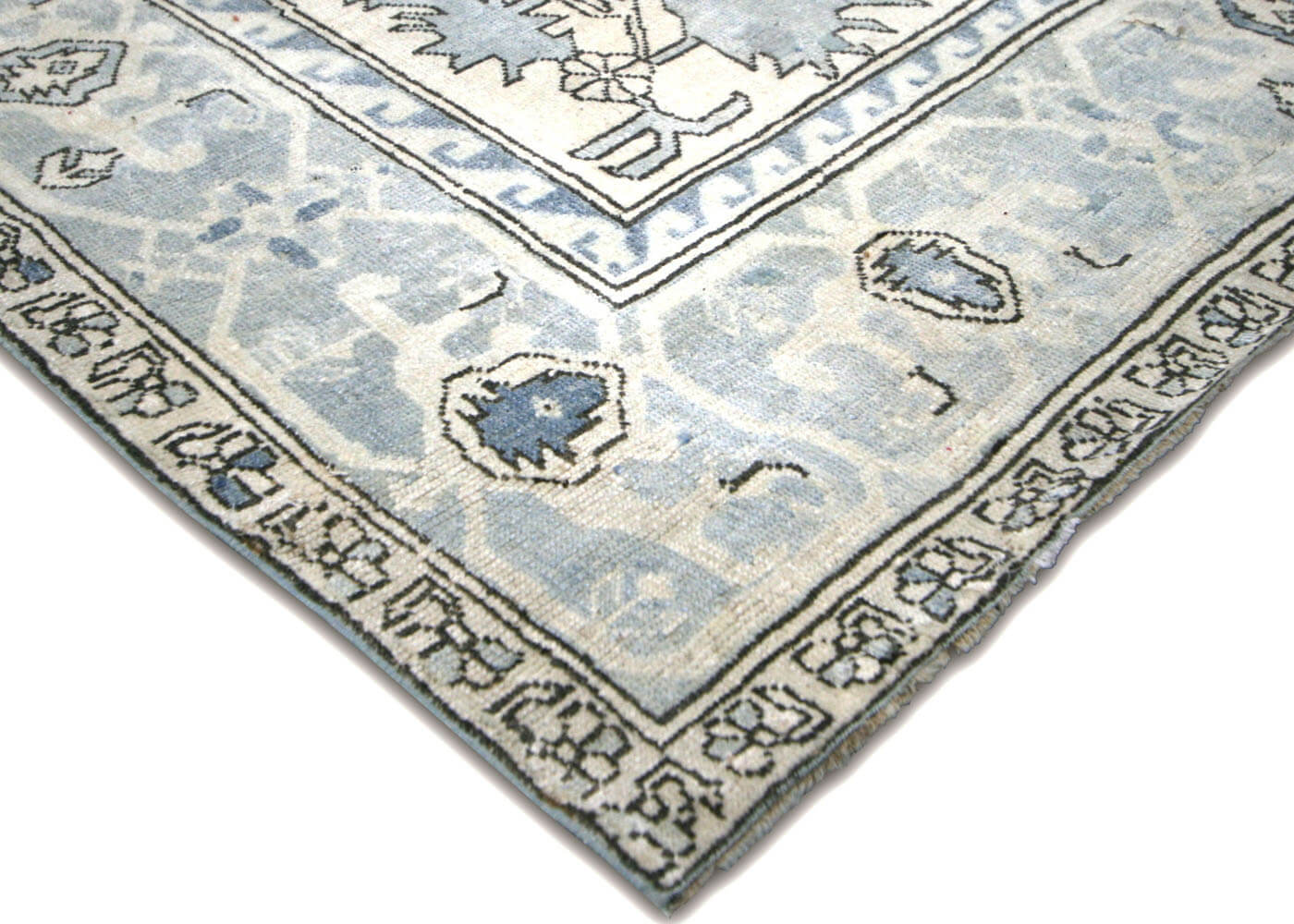 Vintage Afghan Peshawar Rug - 6'8" x 10'3" - 002003