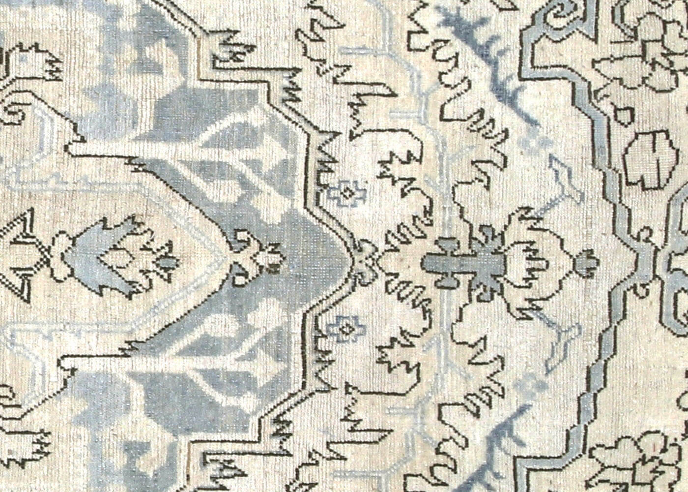 Vintage Afghan Peshawar Rug - 6'8" x 10'3" - 002003