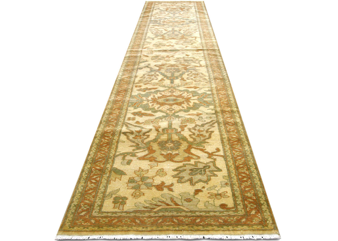 Vintage Egyptian Sultanabad Runner - 2'10" x 13'8" - 011121