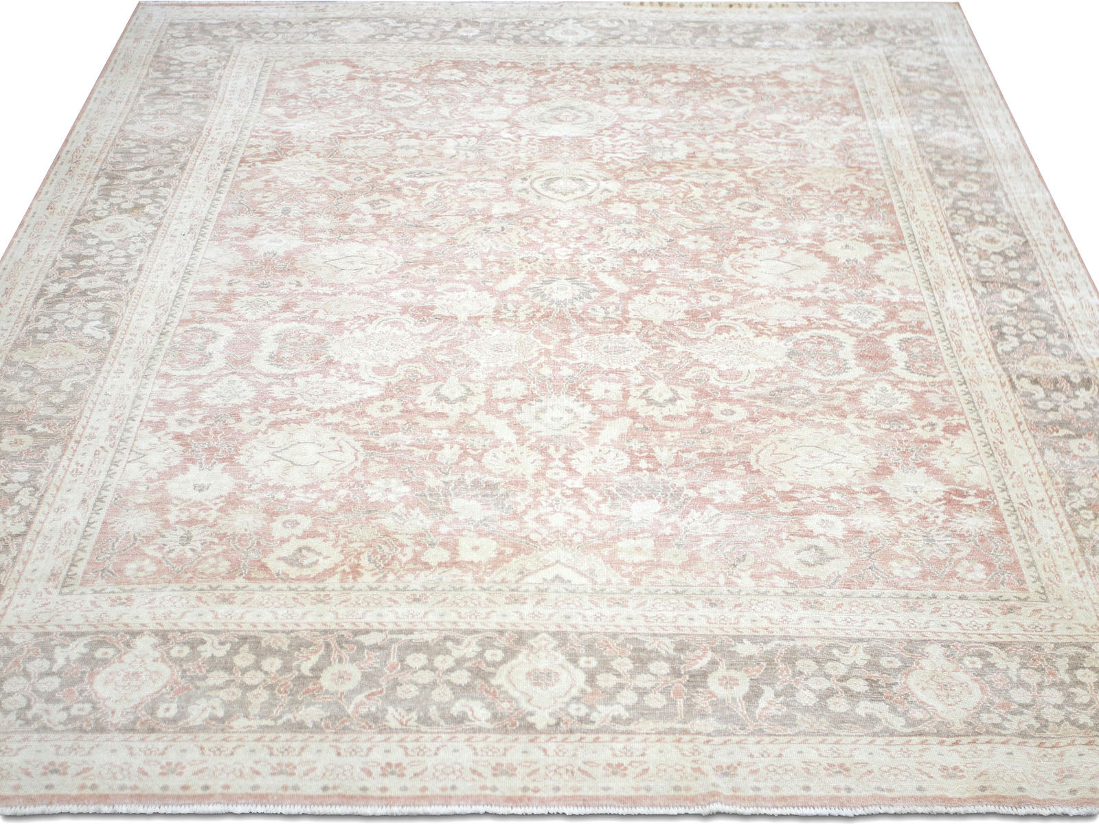 Vintage Turkish Oushak Rug - 9'11" x 13'5"