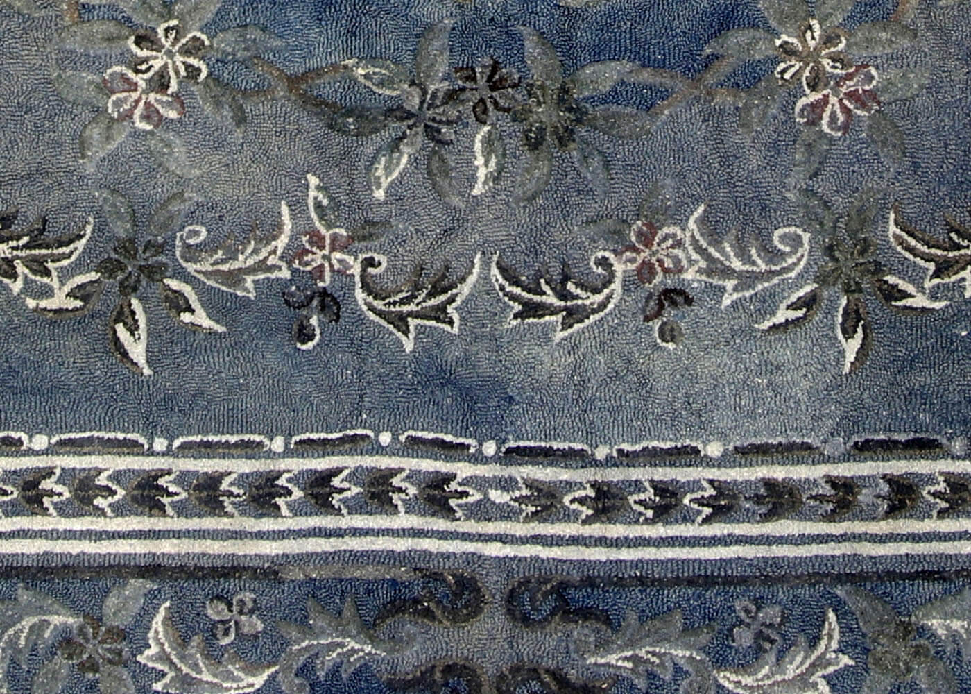 Vintage OverDyed Hook Rug - 11'6" x 17'8" - 021375