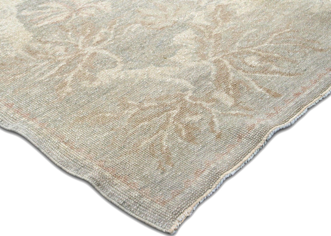 Vintage Turkish Oushak Rug - 8'1" x 9'8" - 031046