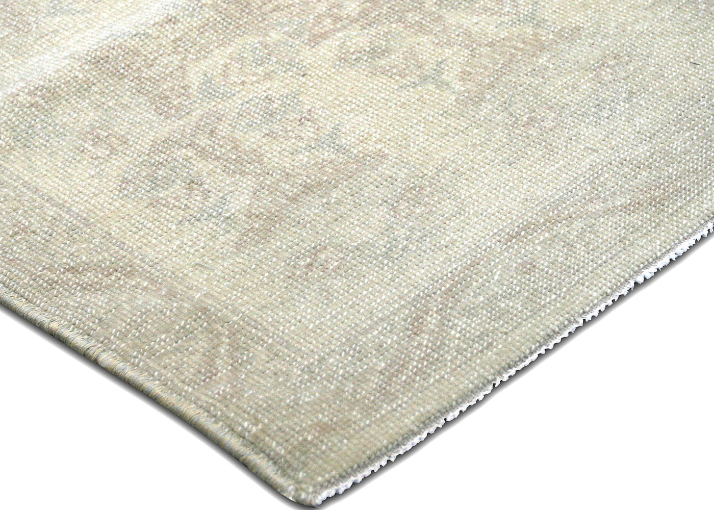 Vintage Turkish Oushak Rug - 7'7" x 9'1" - 031249