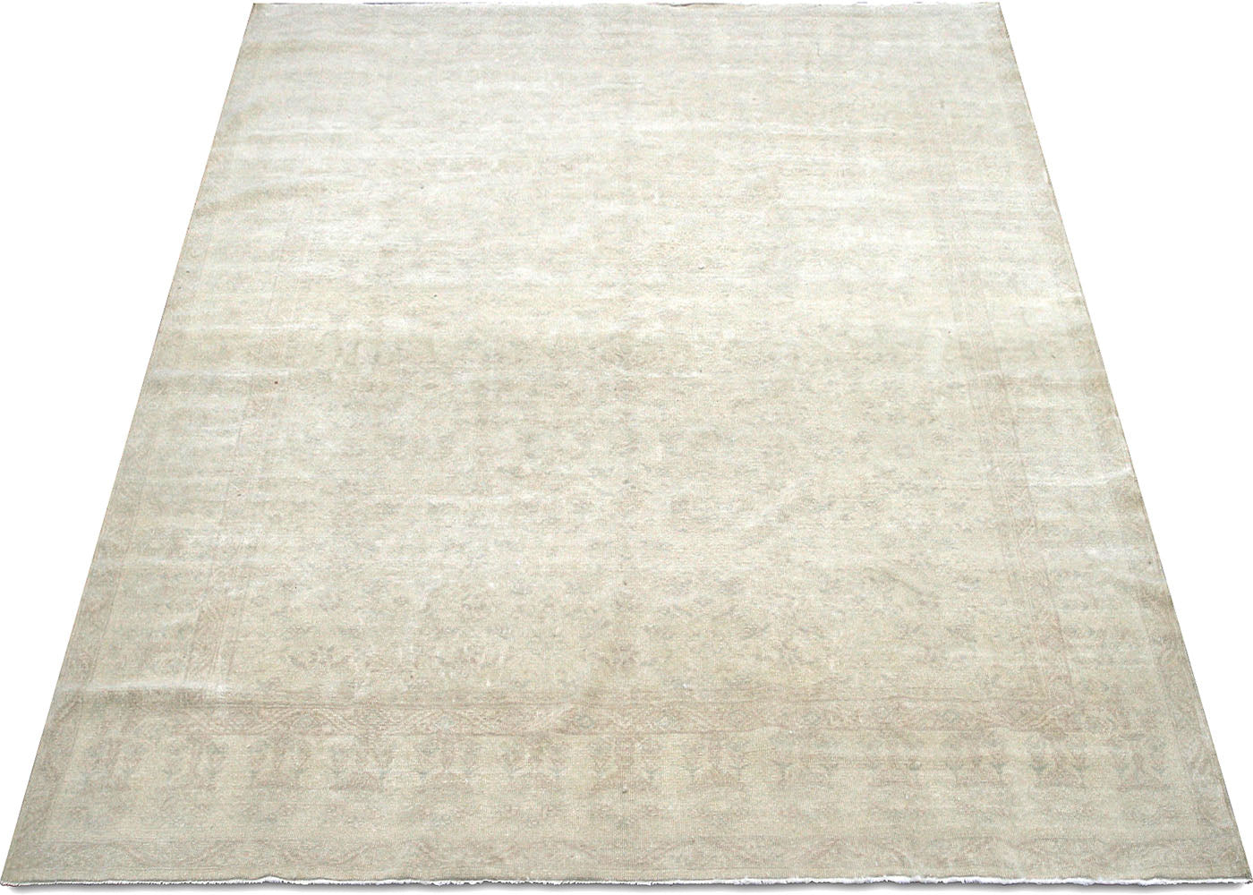 Vintage Turkish Oushak Rug - 7'7" x 9'1" - 031249