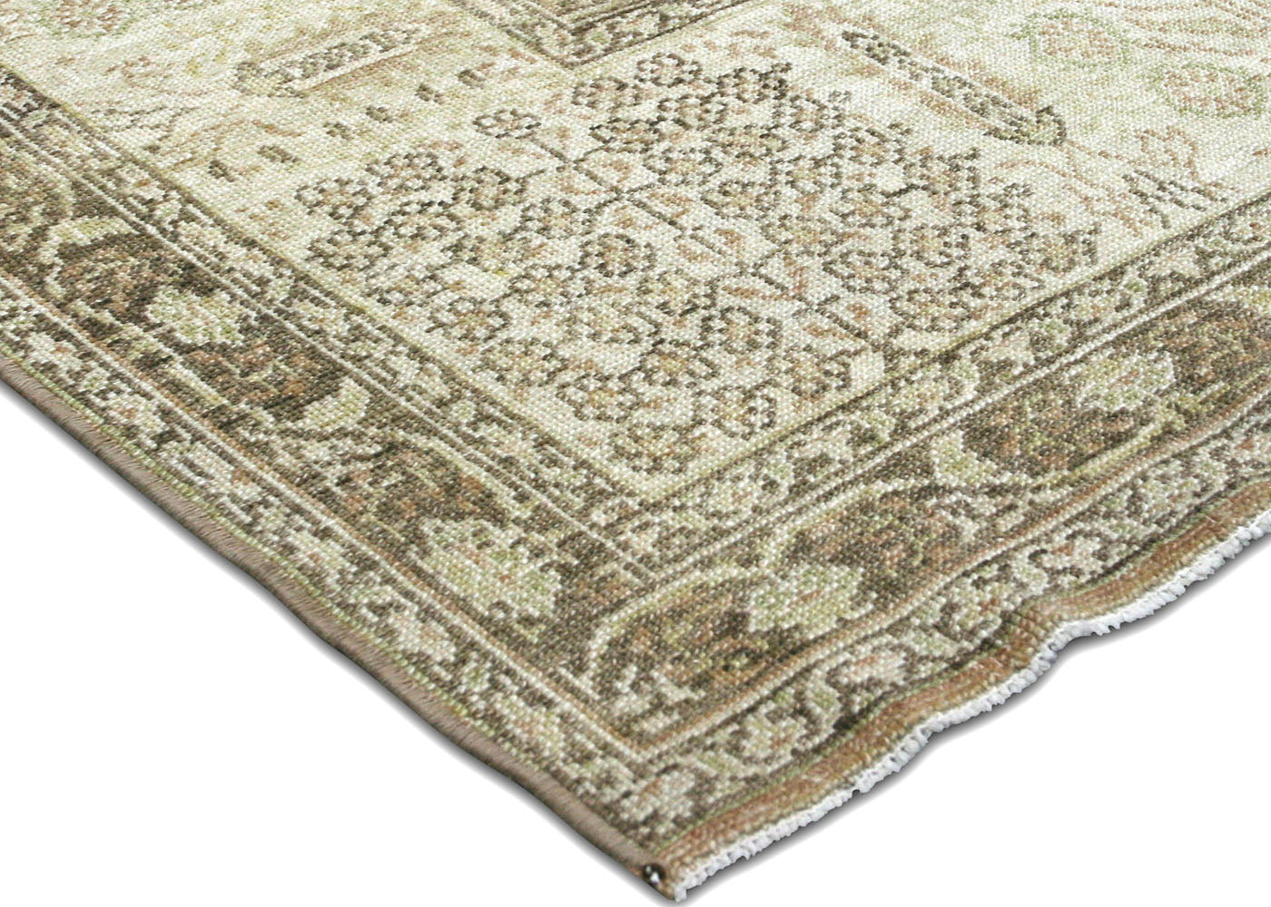 Vintage Turkish Oushak Rug - 8'10" x 12'6" - 031553