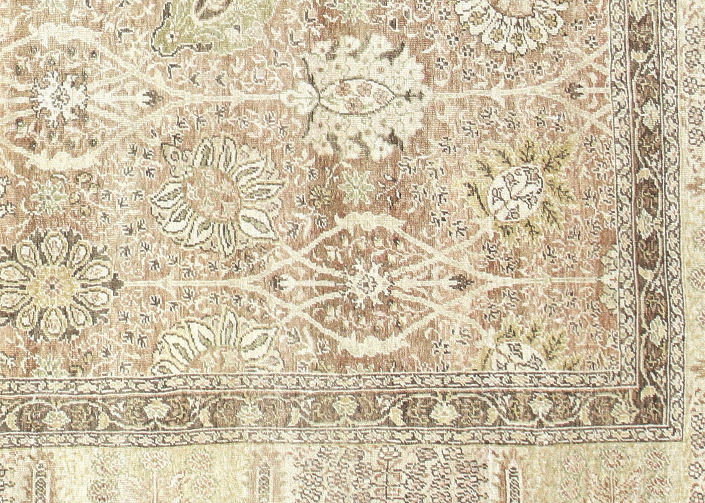 Vintage Turkish Oushak Rug - 8'10" x 12'6" - 031553