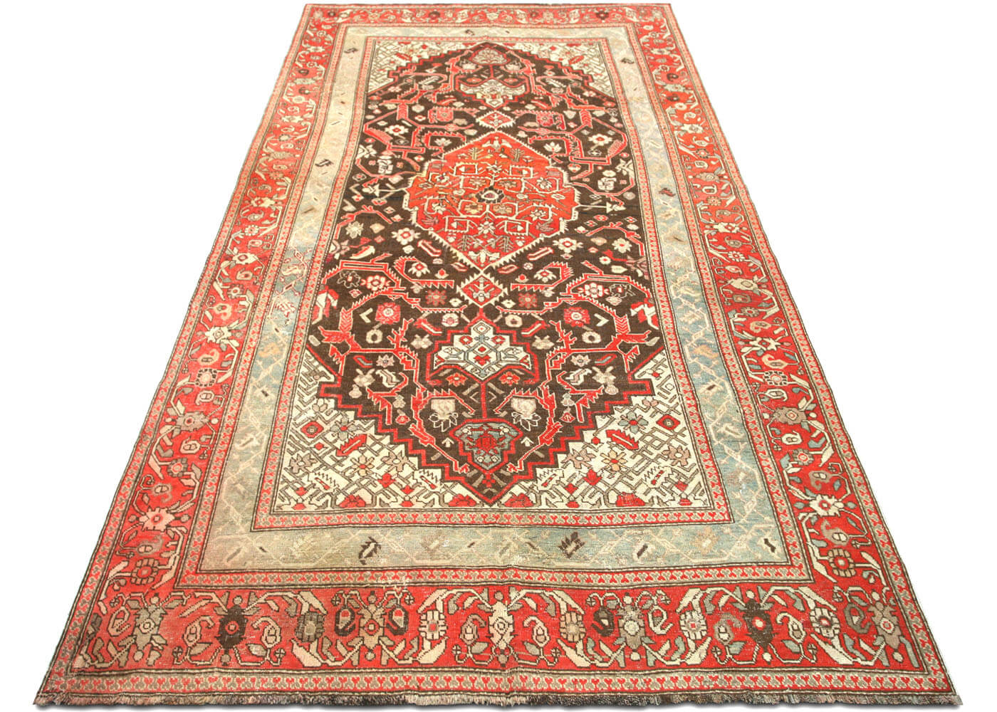 Antique Caucasian Karabagh Rug - 5'11" x 11'8" - 031646