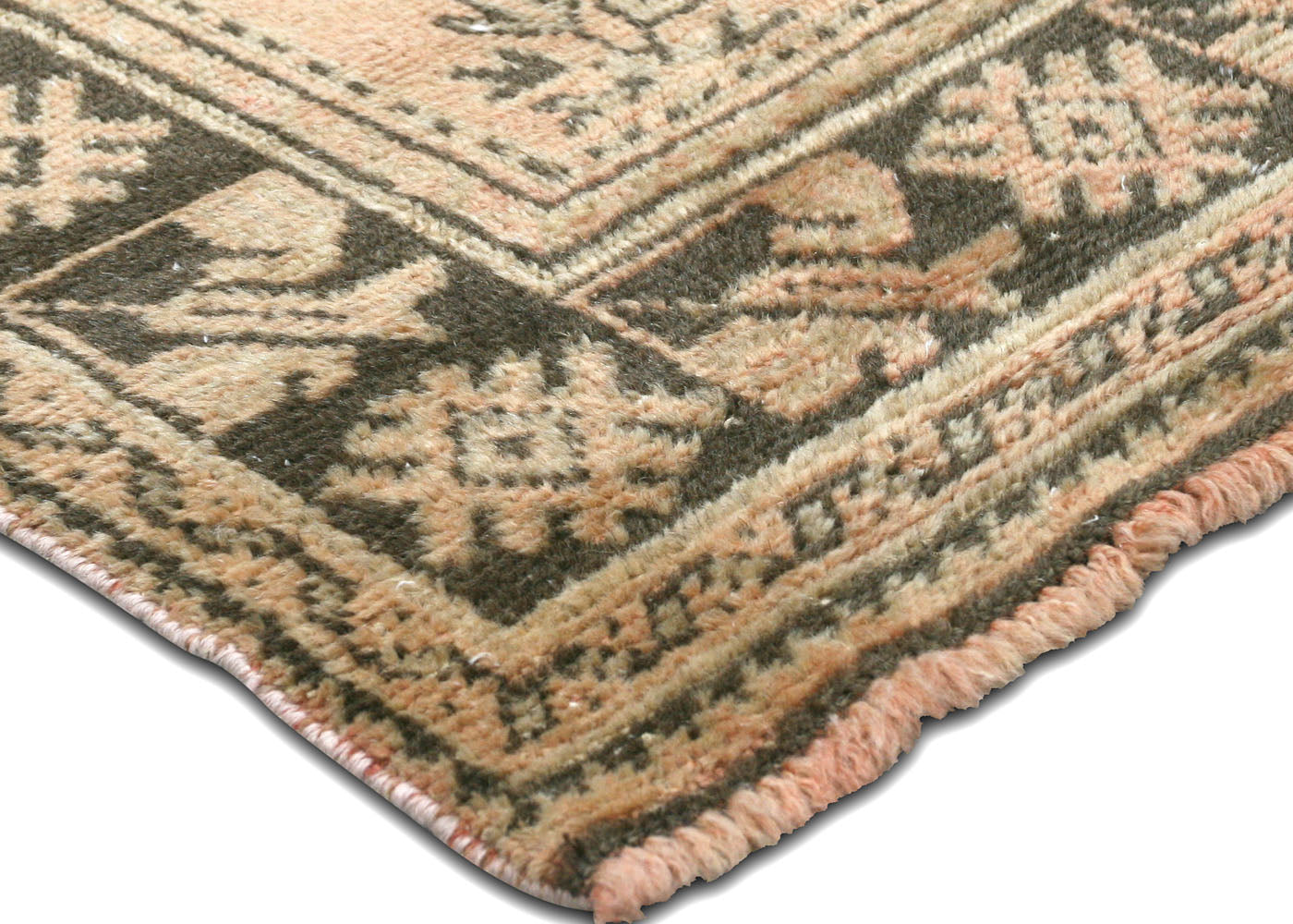 Vintage Turkish Oushak Rug - 4'4" x 11'4" - 031675