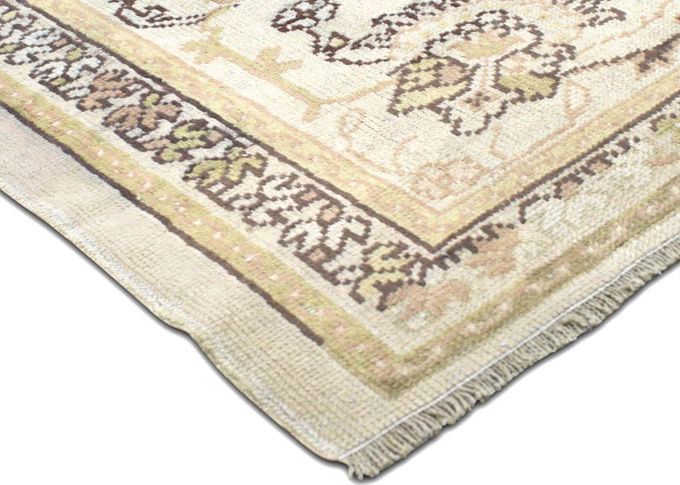 Antique Turkish Oushak Rug - 11'7" x 14'4" - 031735