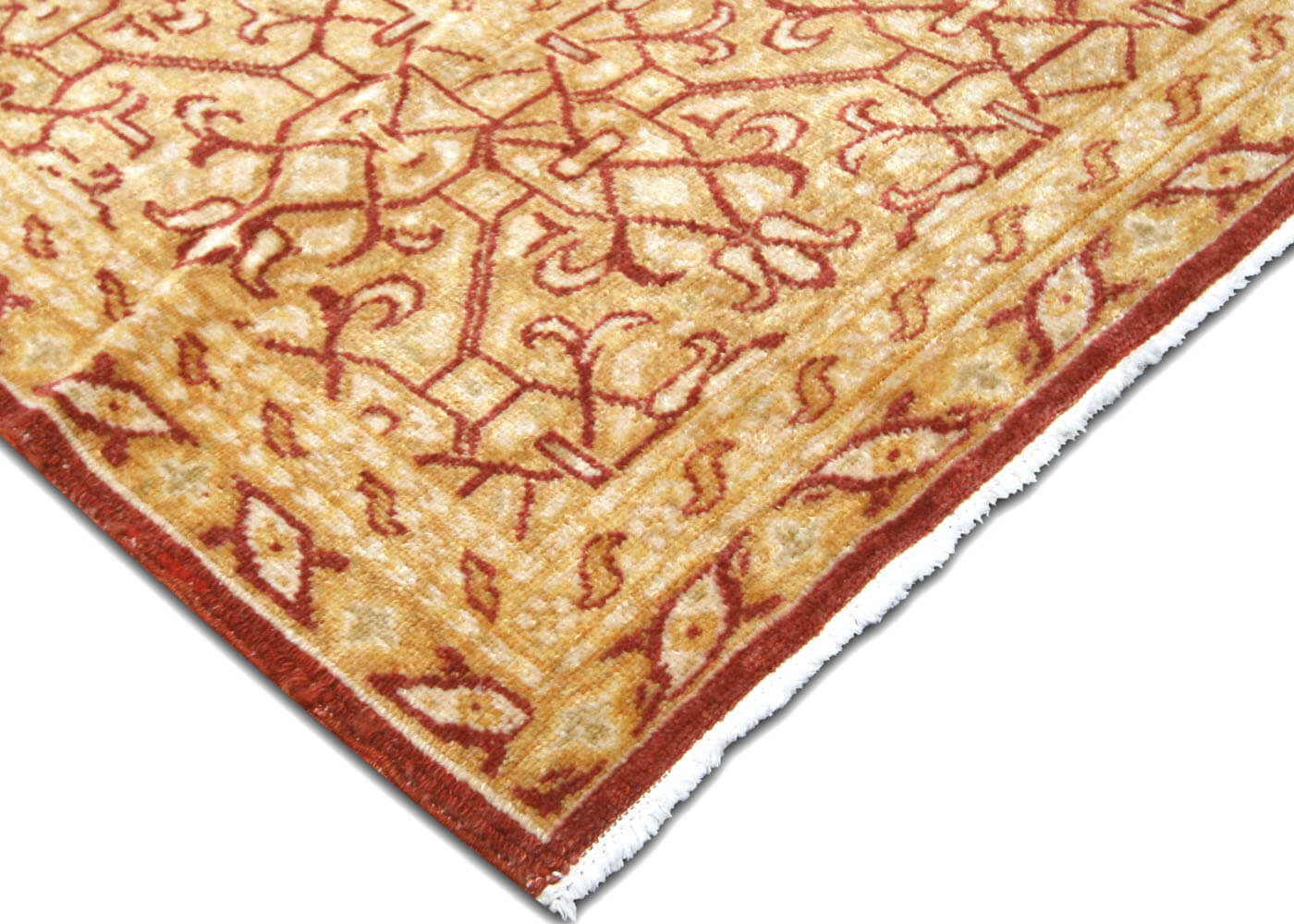 Vintage Turkish Oushak Rug - 8'8" x 11'3" - 041596