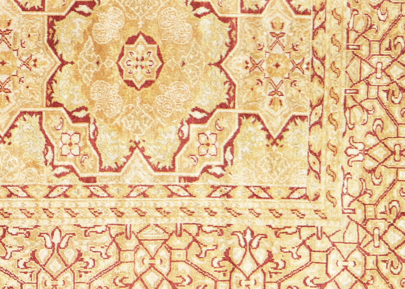 Vintage Turkish Oushak Rug - 8'8" x 11'3" - 041596