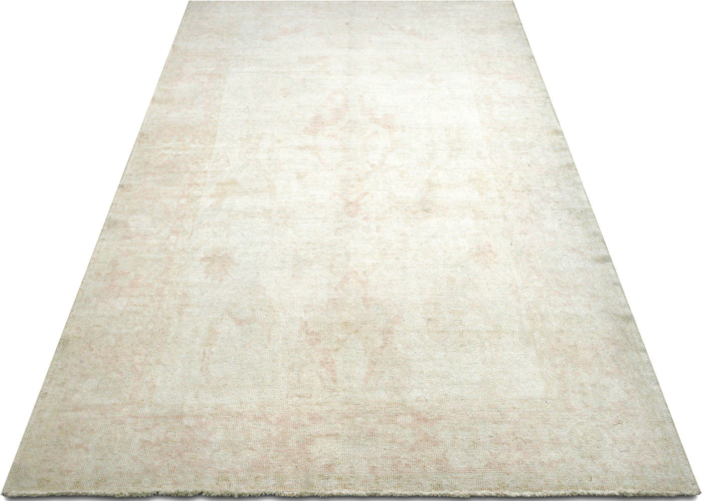 Vintage Turkish Oushak Rug - 5'10" x 10'10" - 041691
