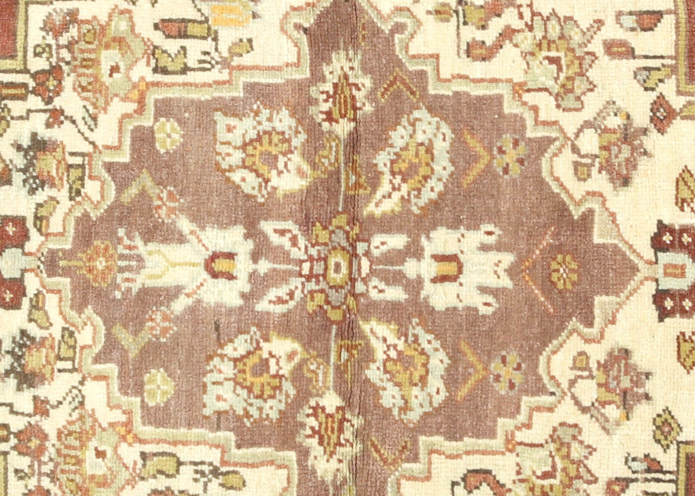 Vintage Turkish Oushak Rug - 4'8" x 7' - 041858