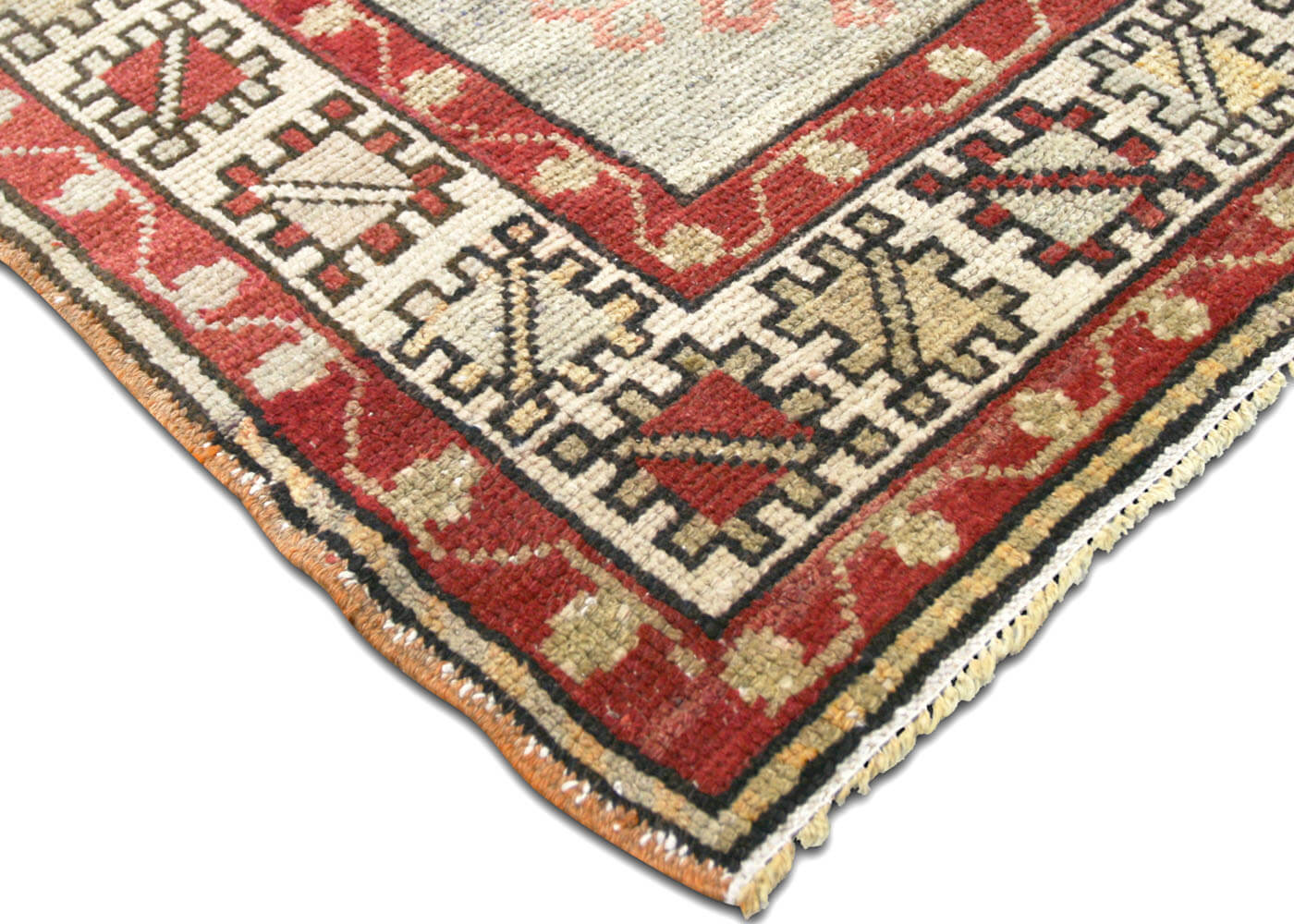 Vintage Turkish Oushak Rug - 5'3" x 9'7" - 054136