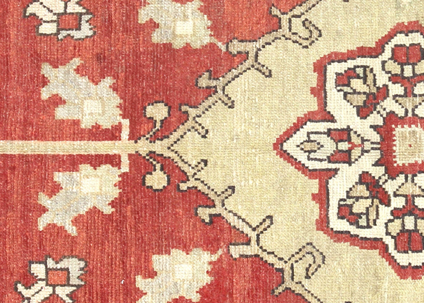 Vintage Turkish Oushak Rug - 5'3" x 9'7" - 054136