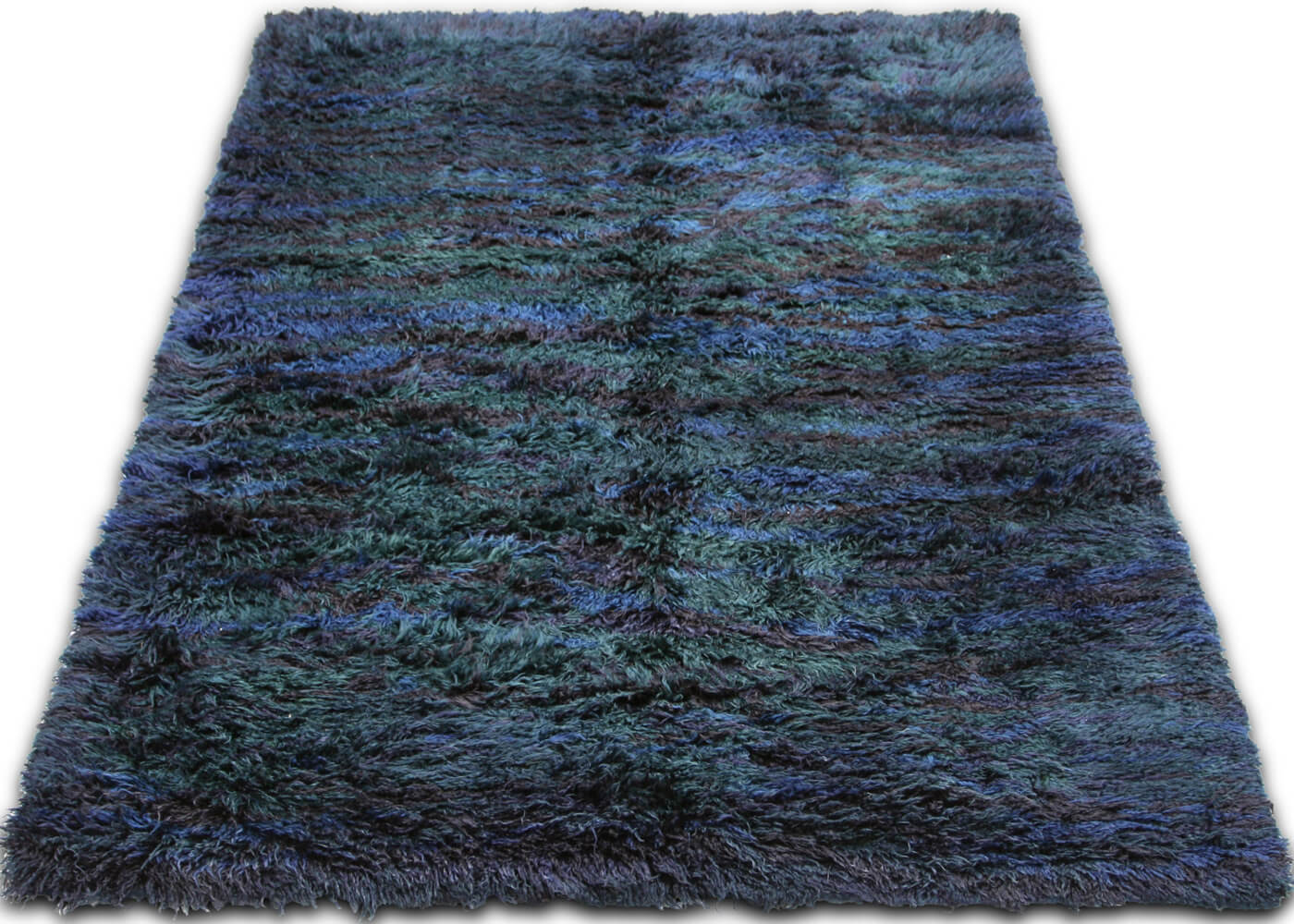 Vintage Turkish Shag Rug - 5'10" x 8' - 054161