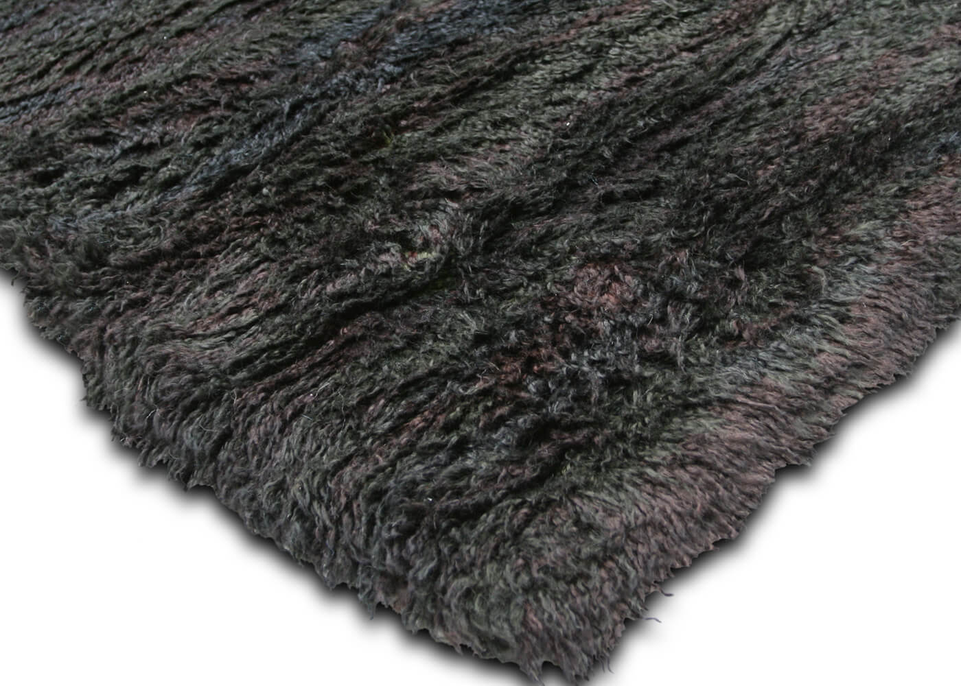 Vintage Turkish Shag Rug - 5'10" x 8'1" - 054373