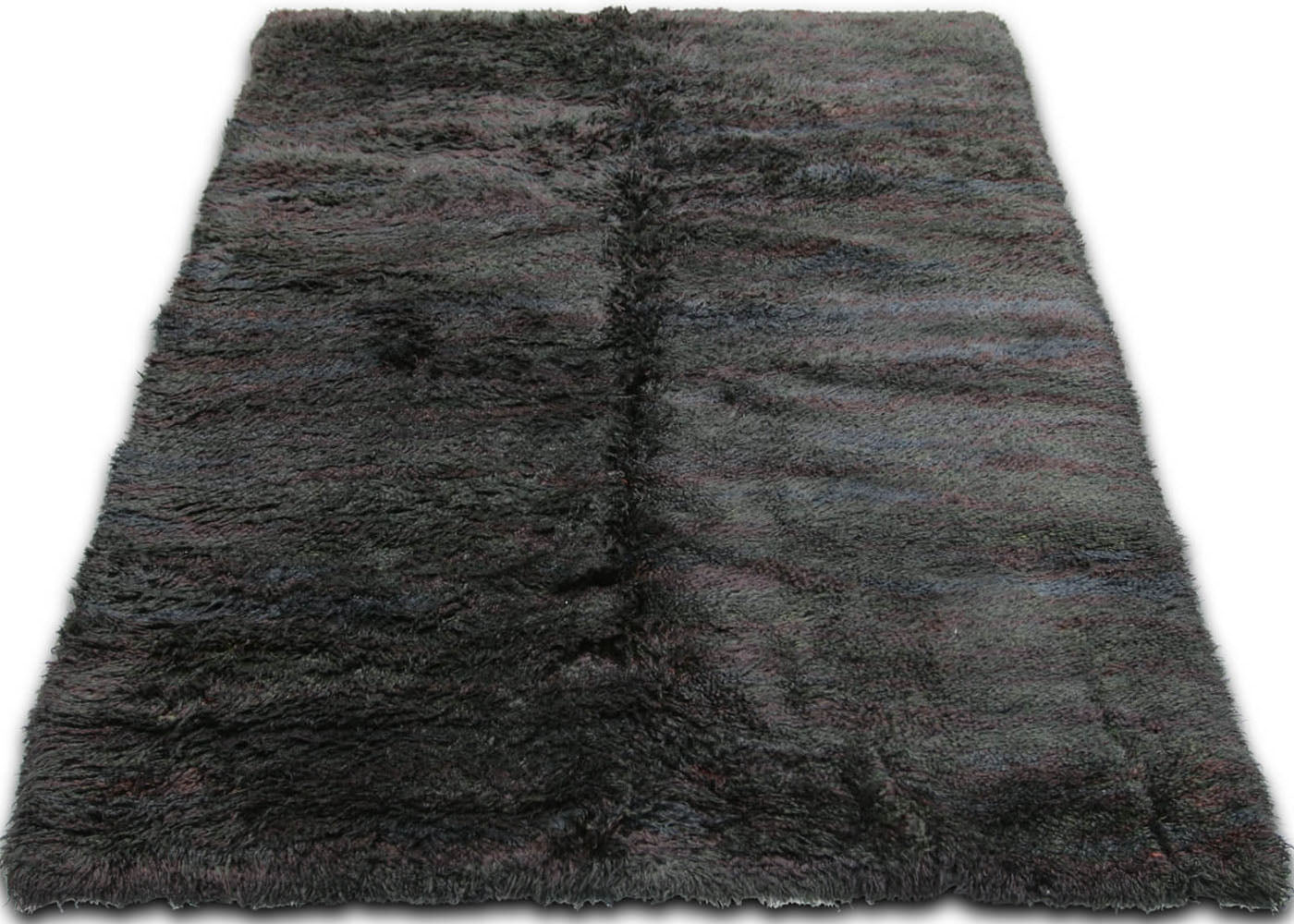 Vintage Turkish Shag Rug - 5'10" x 8'1" - 054373