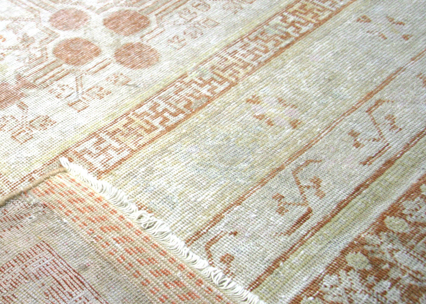 Antique Uzbekistan Khotan Rug - 8'8" x 16'9" - 054450