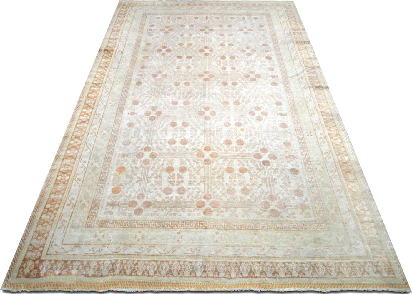 Antique Uzbekistan Khotan Rug - 8'8" x 16'9" - 054450