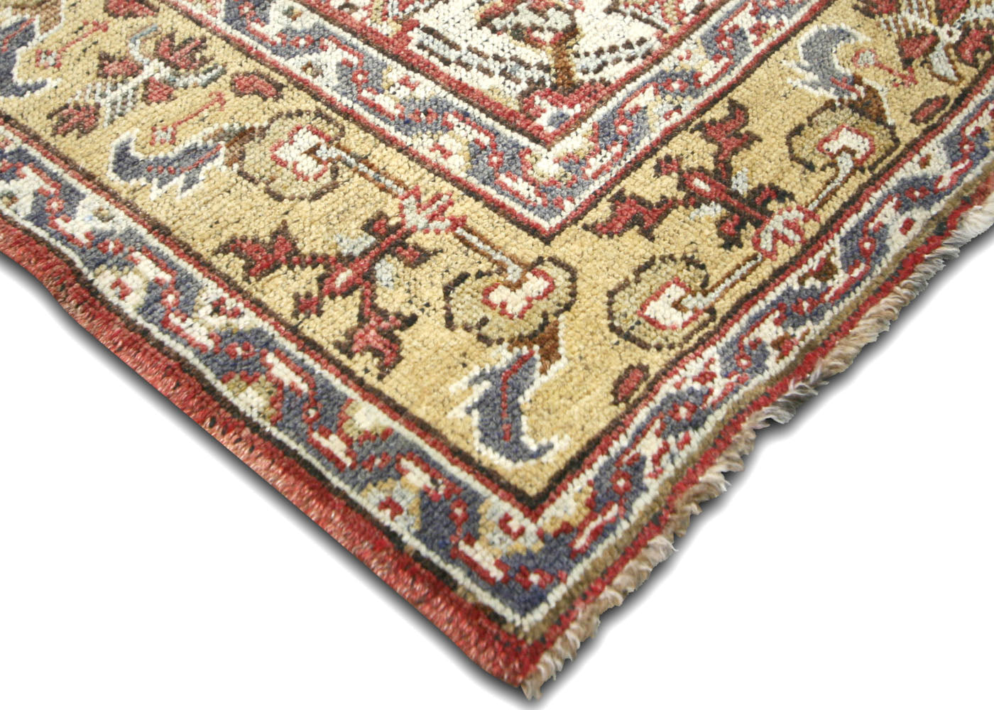 Vintage Turkish Oushak Rug - 4'8" x 11'6" - 054507
